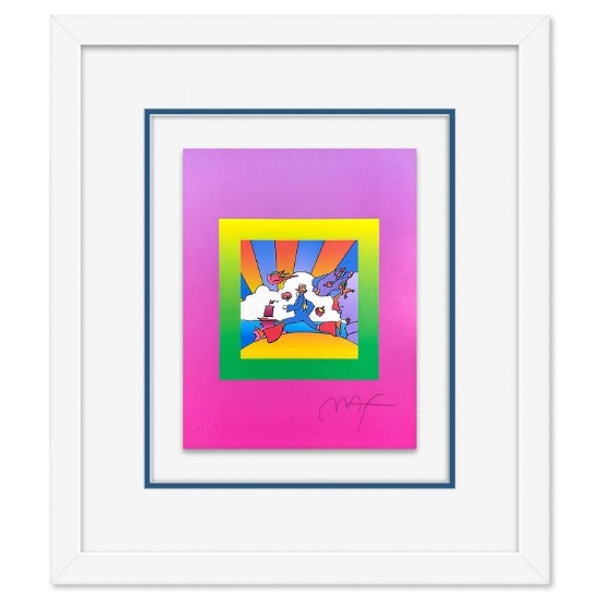 Cosmic Runner on Blends by Peter Max