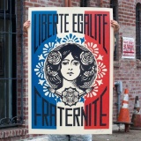 Liberte Egalite by Shepard Fairey