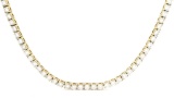 14KT Yellow Gold 29.50 ctw Diamond Eternity Necklace