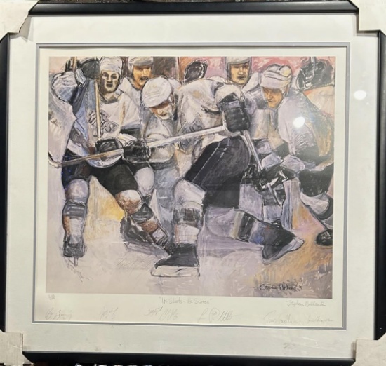 He Shoots, He Scores by Stephen Holland.Orig.