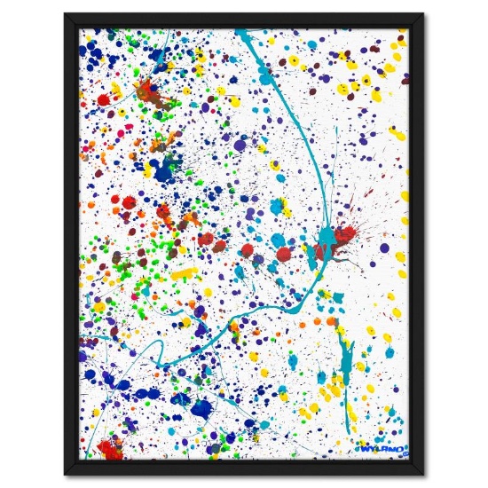 Untitled Abstract by Wyland Original