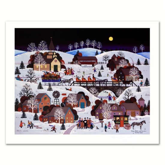 Jingle Bells and Carolers by Wooster Scott Jane