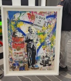 Einstein by Mr. Brainwash