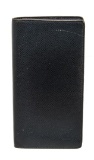 Louis Vuitton Black Leather Portefeiulle Ron Bifold Wallet