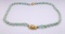 Jadeite, Emerald & 18K Gold Necklace by R. L. Kay