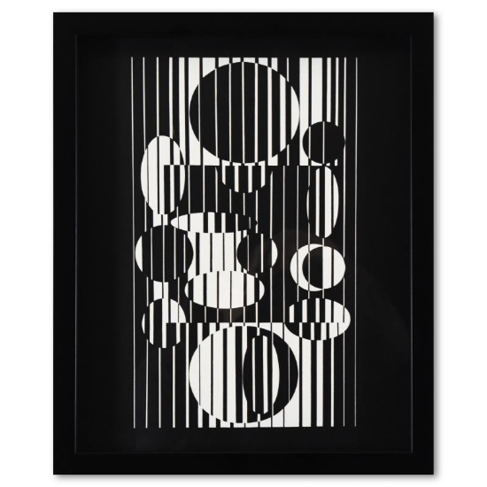 Iaca de la serie Lineaires by Vasarely (1908-1997)