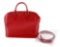 Louis Vuitton Red Epi Leather Alma PM Handbag