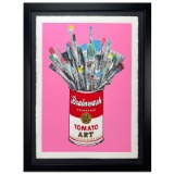 Tomato Pop (Pink) by Mr Brainwash