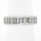 Vintage Platinum 4.60 ctw Straight Baguette Prong Set Diamond Eternity Band Ring
