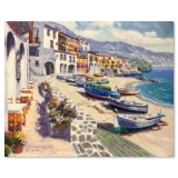 Boats of Calella by Park, S. Sam