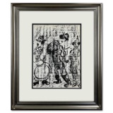 Les Musiciens Vagabonds by Chagall (1887-1985)