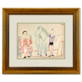 La Comedie Humaine 30.1.54-III by Picasso (1881-1973)