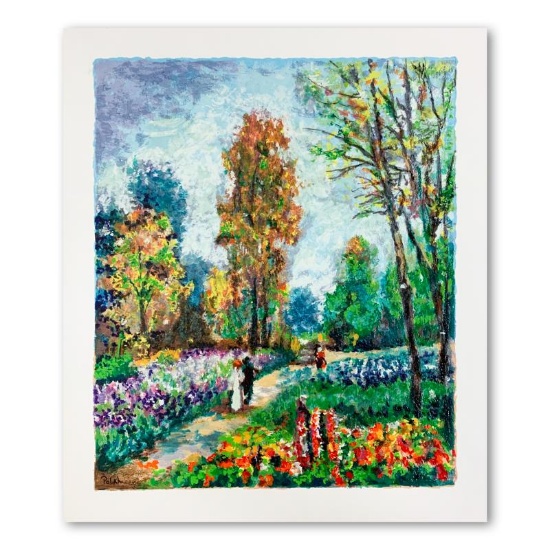Couples Stroll by Polak (1922-2008)