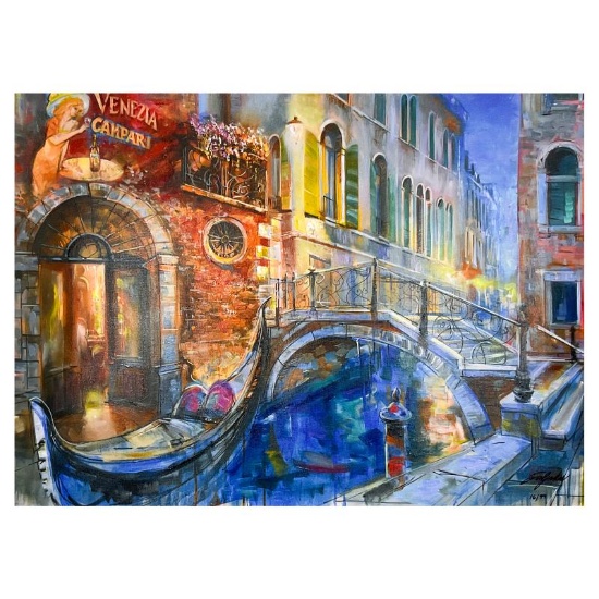 Gondola at Twilight by Suljakov Vadik