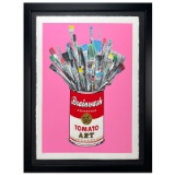Tomato Pop (Pink) by Mr Brainwash
