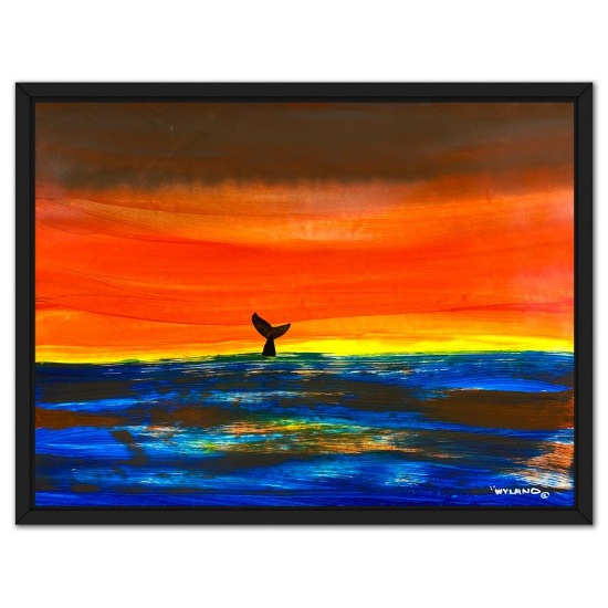 Whale Tail by Wyland Original
