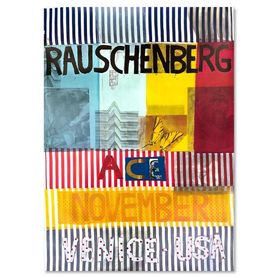 Untitled by Rauschenberg (1925-2008)
