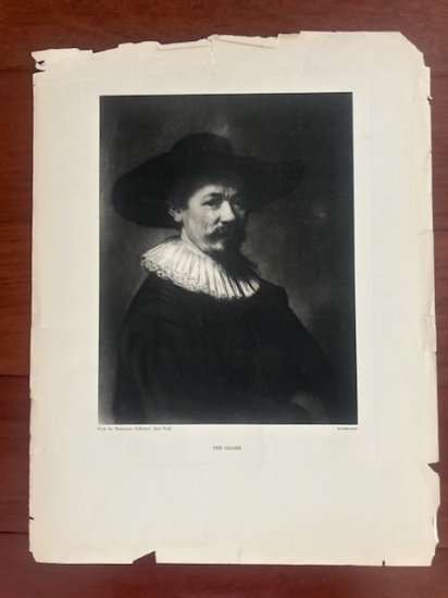 The Gilder by Rembrandt