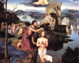 Joachim Patinir(Patinir) - Baptism of Christ