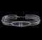 0.40 ctw Diamond Bracelet - 14KT White Gold