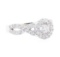 1.00 ctw Diamond Ring - 14KT White Gold