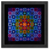Folkokta de la serie Structures Universelles De LOctogone by Vasarely (1908-1997
