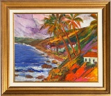 Slanting Palms by Manor Shadian