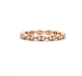 18kt RG Diamond Eternity Ring