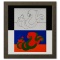 Catch - III (A B) de la serie Graphismes 3 by Vasarely (1908-1997)