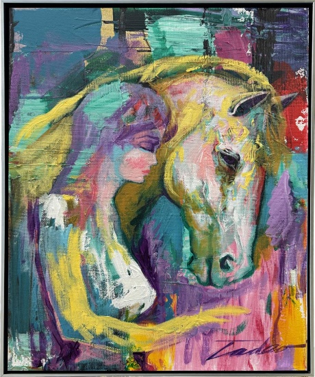 Stallion's Soft Surrender by Tadeo Zavaleta