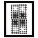 Binovae de la serie Corpusculaires by Vasarely (1908-1997)