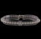 14KT White Gold 3.02 ctw Diamond Tennis Bracelet