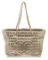 Chanel Silver Quilted Lambskin Igloo Tote Bag