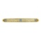 Antique 14k Yellow Gold Bezel Sapphire Seed Pearl Bead Open Work Bar Pin Brooch