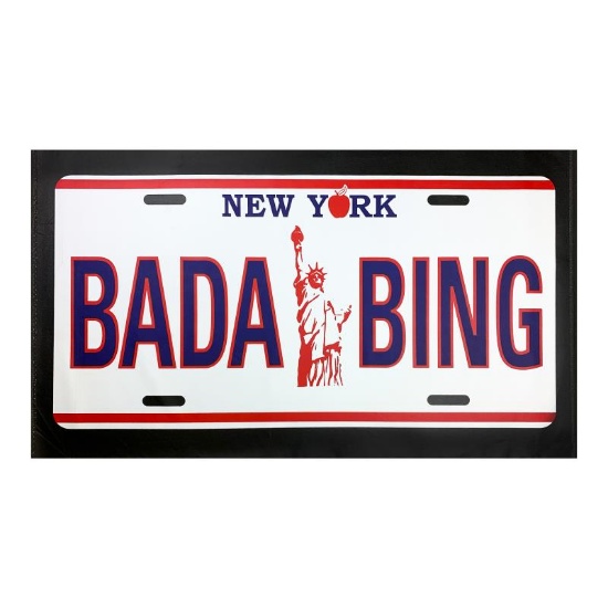 BADA BING by Steve Kaufman (1960-2010)