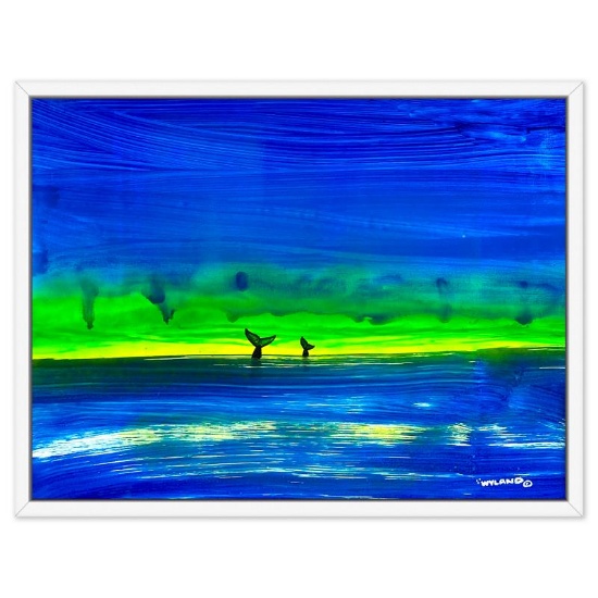 Whale Tails by Wyland Original
