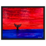 Whale Tail by Wyland Original