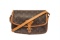 Louis Vuitton Brown Monogram Coated Canvas Sologne Bag