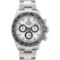 Rolex Mens Stainless Steel White Dial Panda Ceramic Daytona 40MM With Rolex Box