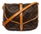 Louis Vuitton Brown Monogram Saumur 35cm Crossbody Bag