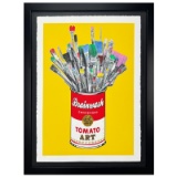 Tomato Pop (Yellow) by Mr Brainwash