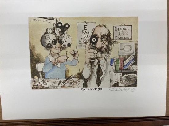 Ophthalmologist by Charles Bragg