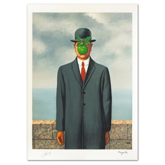 Le Fils De Lhomme by Magritte (1898-1967)