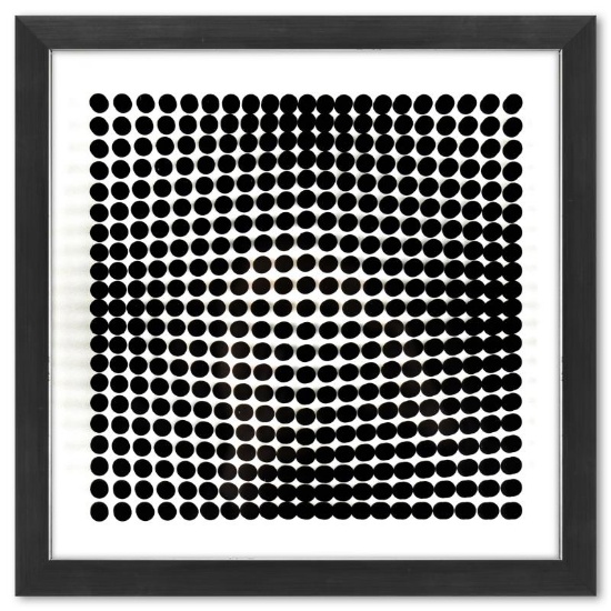 Trois Dimensions Optique de la serie Cinetiques by Vasarely (1908-1997)