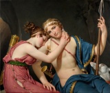 Jacques-Louis David - The Farewell of Telemachus and Eucharis