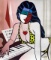 MORAIS THE KEYS OF SEDUCTION SIGNED ORIGINAL ACRYLIC