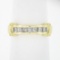18k Yellow Gold 0.70 ctw Channel Set Princess Cut Diamond w/ 