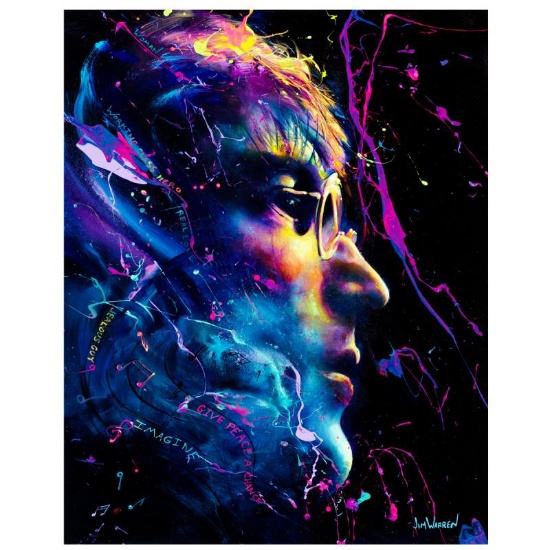 The Music Lives On (John Lennon) by Warren Jim