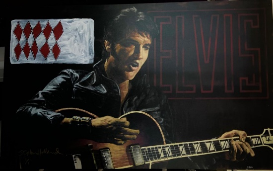 Elvis Presley by Stephen Holland