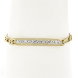 Unisex 14k Yellow Gold 6.75